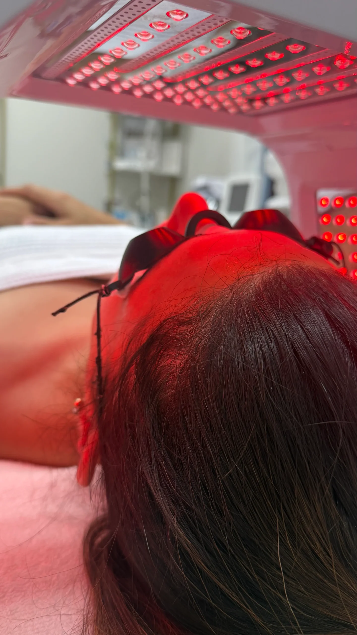 Terapia luz led rojo
